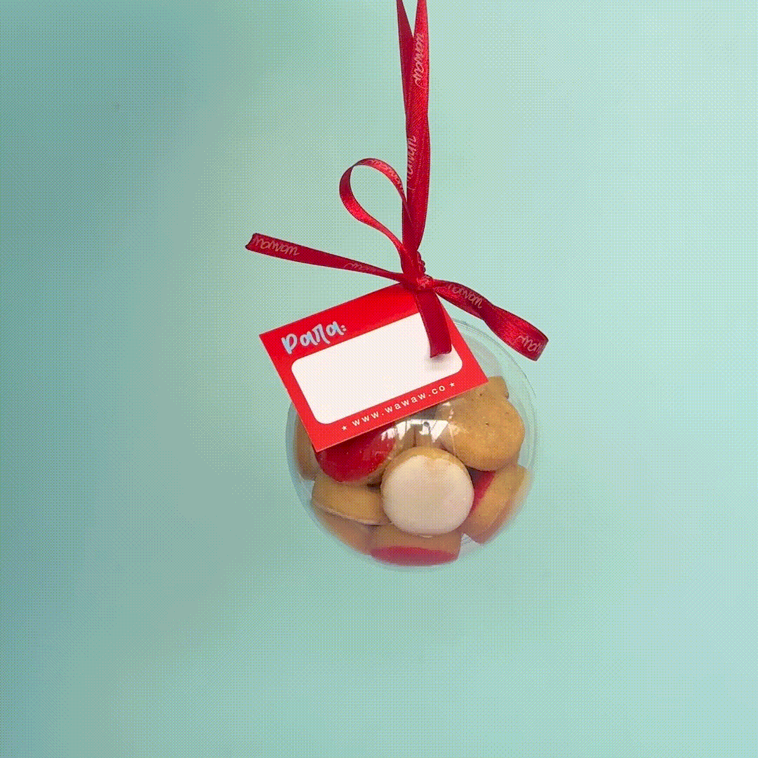 Bola galletas navidad para perr@s