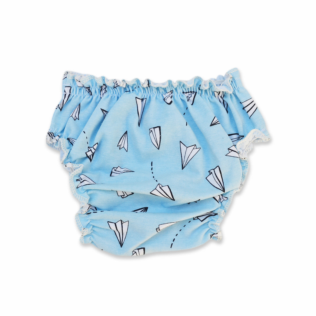 Calzones celeste aviones blancos Wawaw para mascotas perros y gatos.