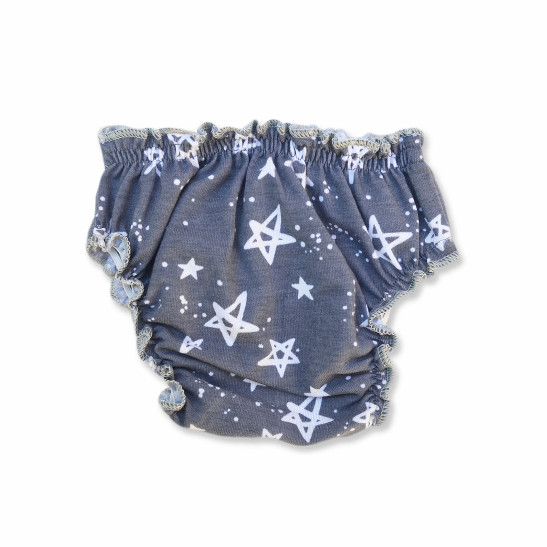 Calzones gris estrellas blancas Wawaw para mascotas perros y gatos.