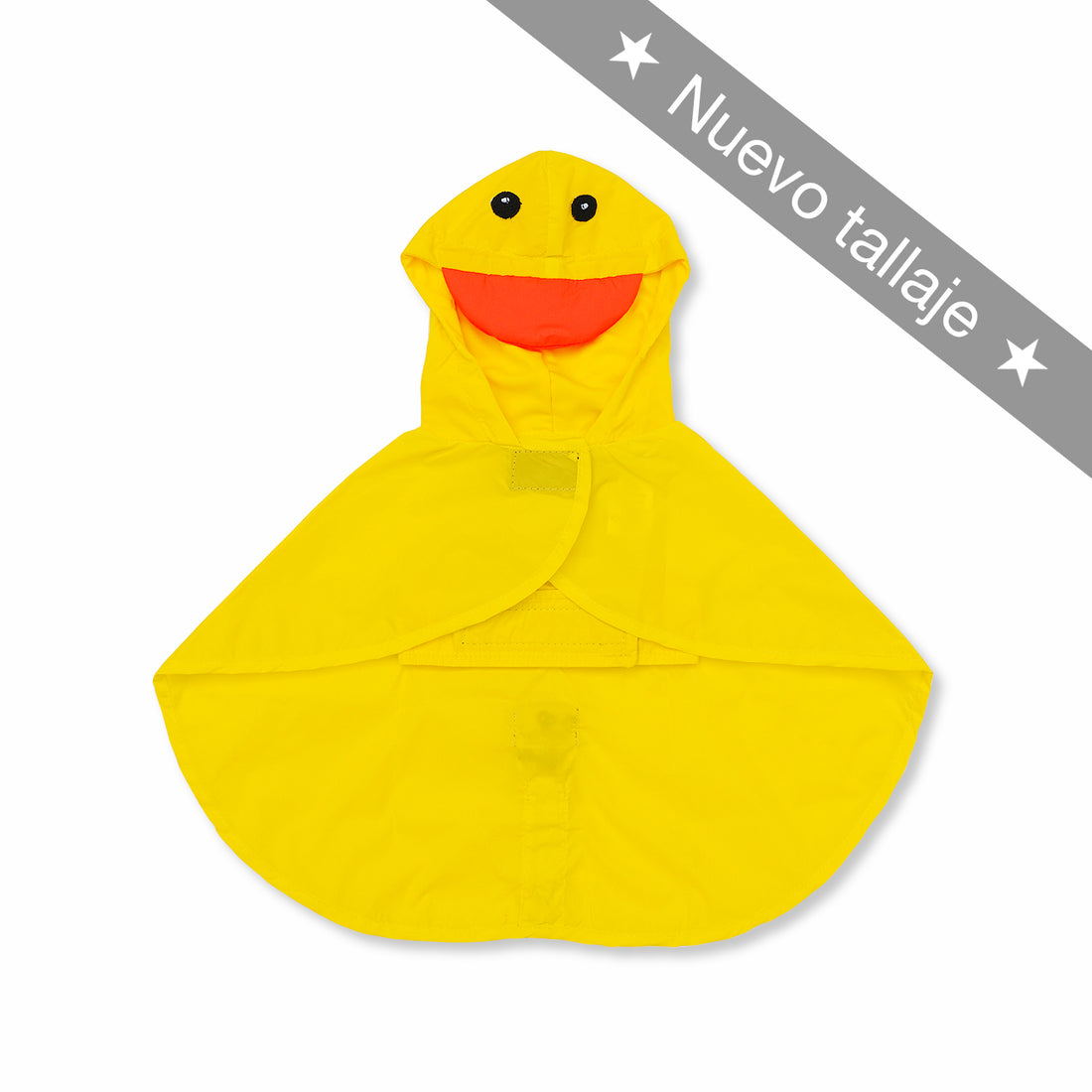 Capa pato Wawaw para mascotas perros y gatos.