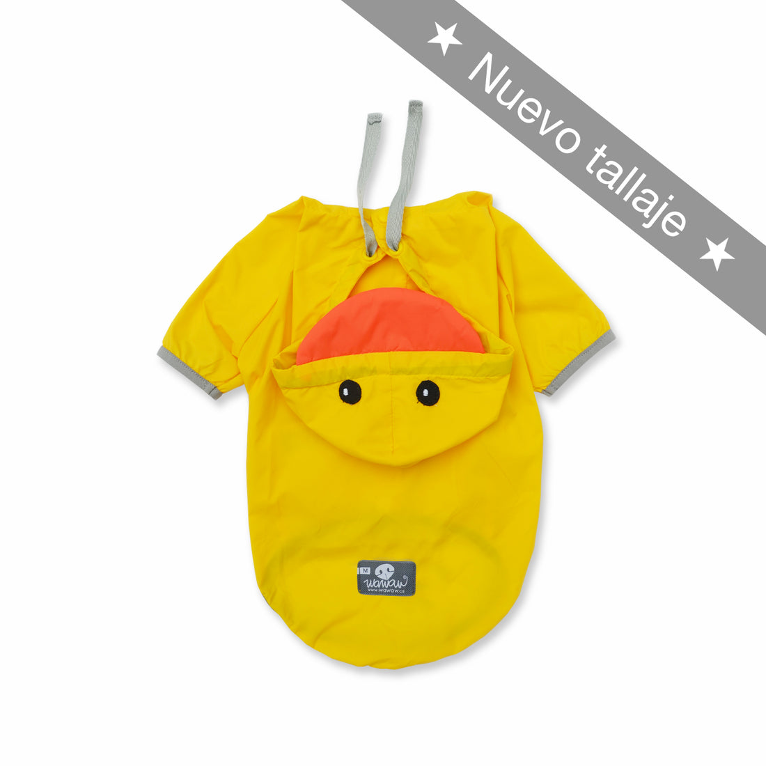 Chaqueta pato Wawaw para mascotas perros y gatos.