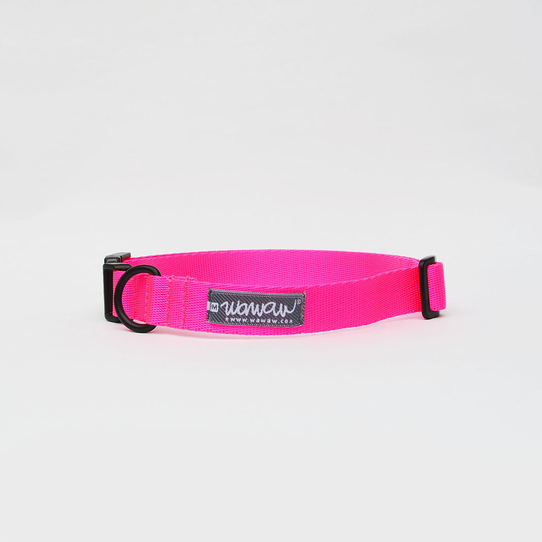 Collar fucsia + protector fucsia Wawaw para mascotas perros y gatos.