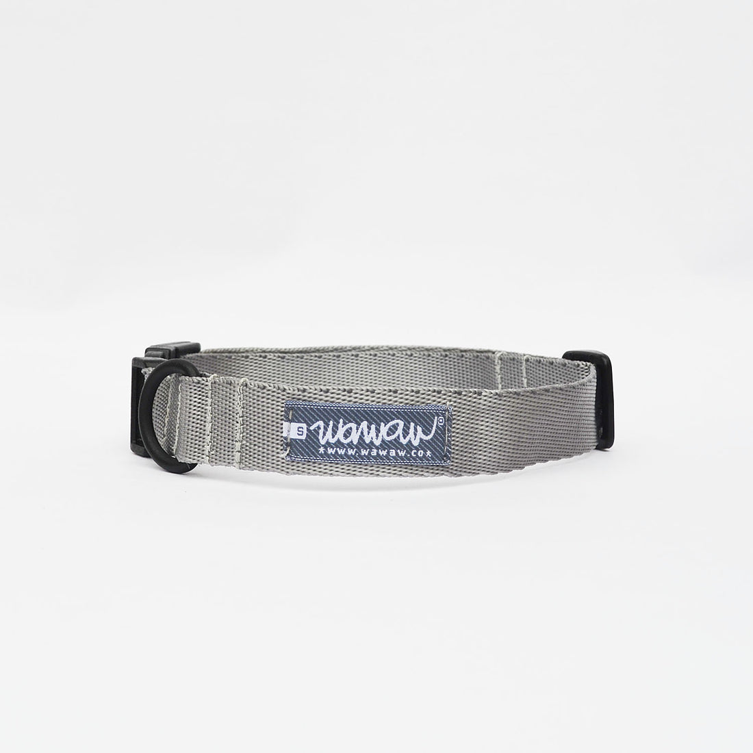 Collar gris claro + protector borrego gris