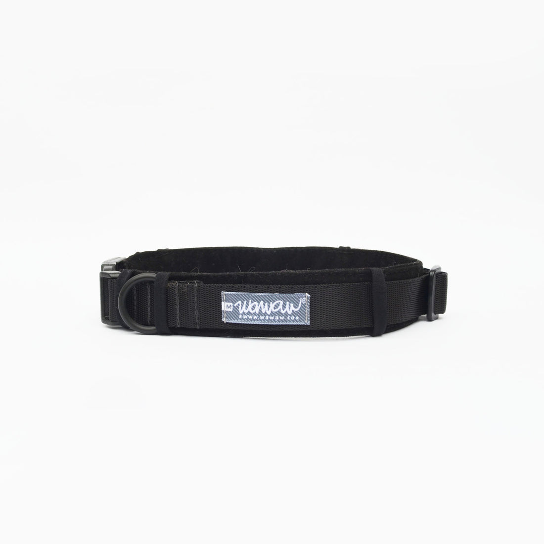 Collar negro + protector negro