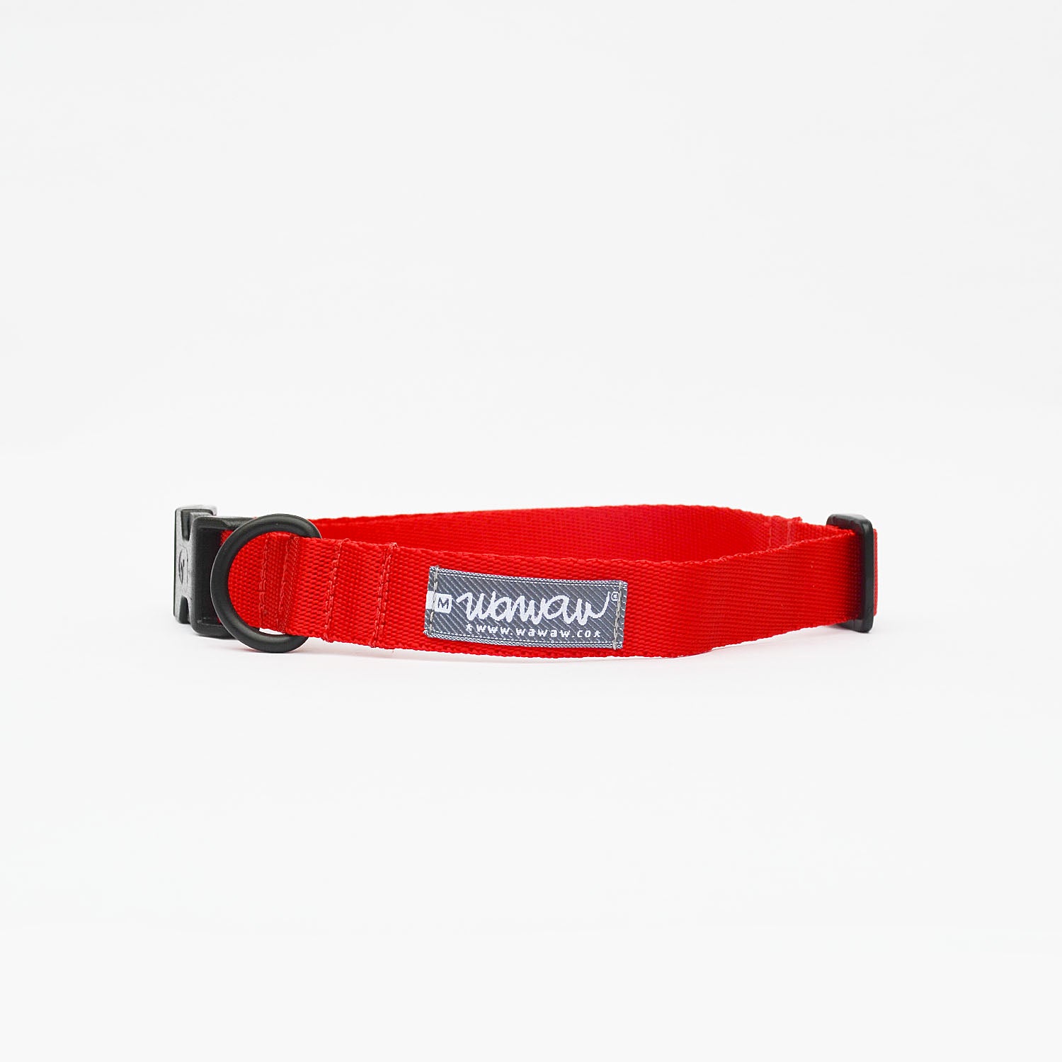 Collar rojo + protector rojo Wawaw para mascotas perros y gatos.