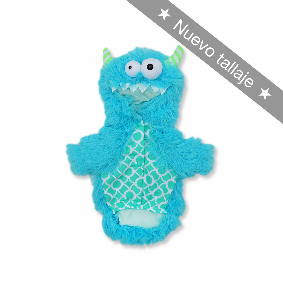 Disfraz monstruo azul 2021 Wawaw para mascotas perros y gatos.