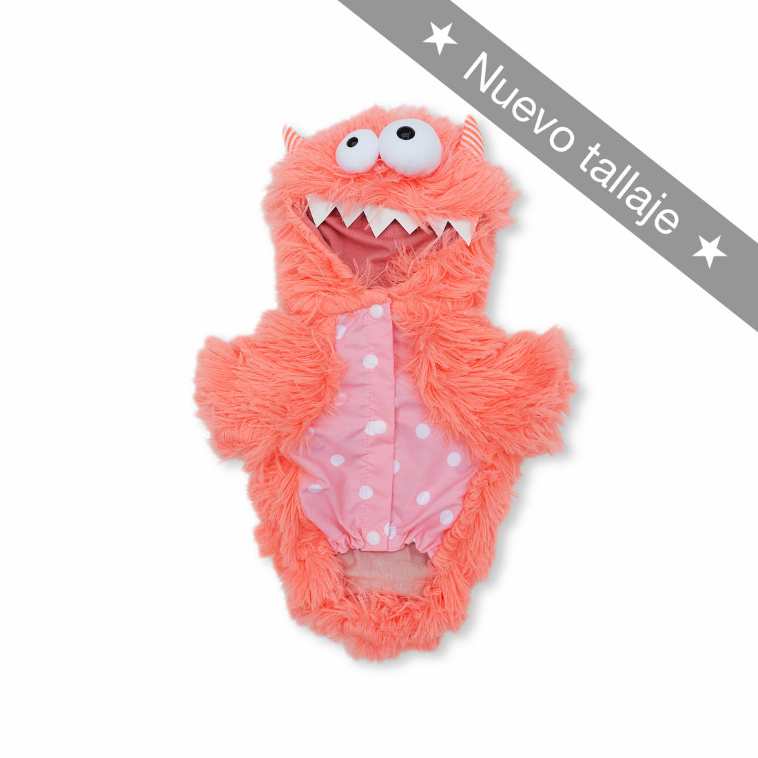 Disfraz monstruo coral 2021 Wawaw para mascotas perros y gatos.