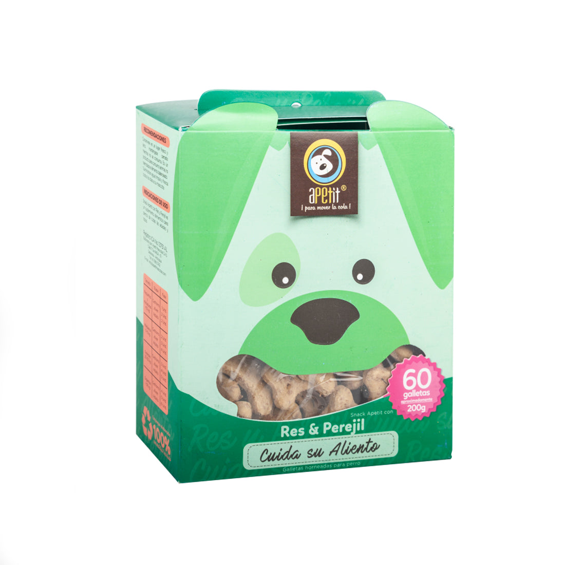 Galletas de res y perejil