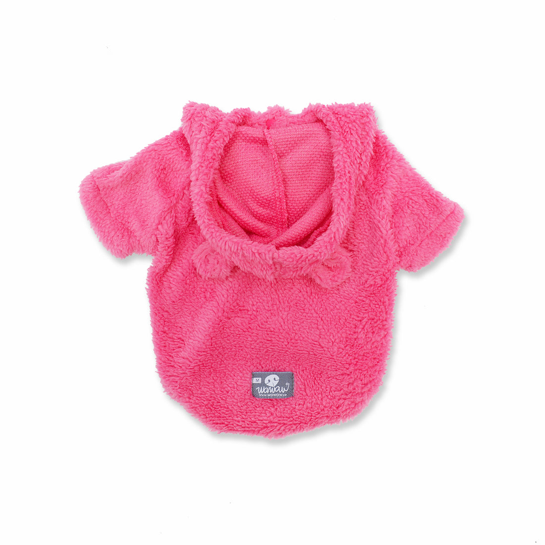 Saco cariñosito fucsia Wawaw para mascotas perros y gatos.
