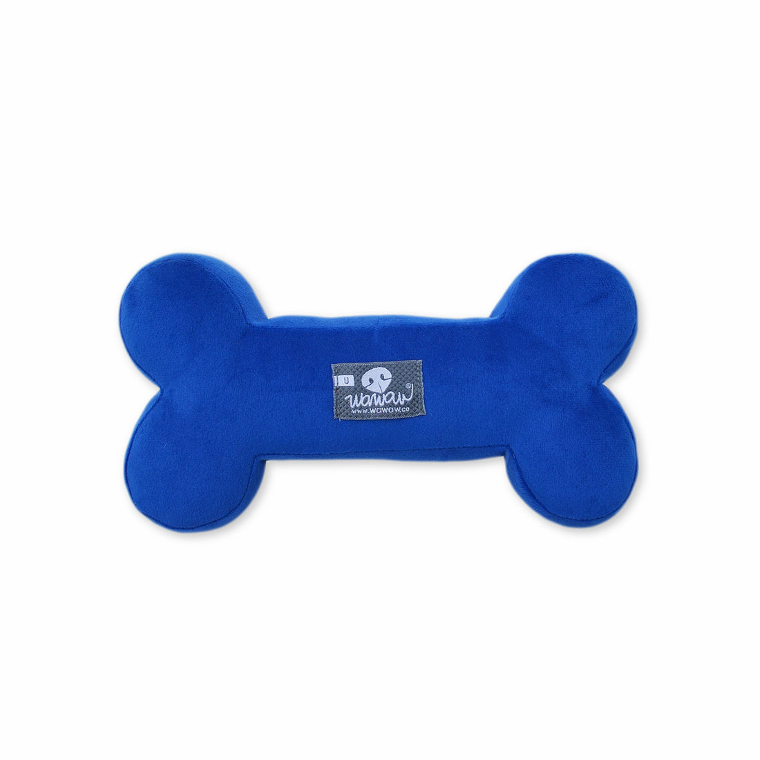 Peluche Wawaw hueso azul Wawaw para mascotas perros y gatos.