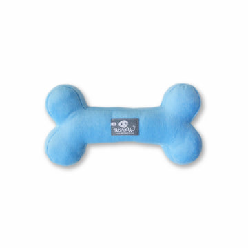 Peluche Wawaw hueso azul claro
