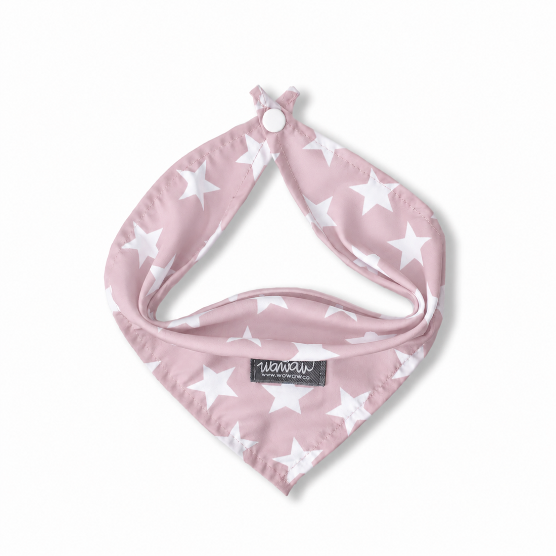 Pañoleta, pañuelo o bandana rosa para mascotas perros y gatos de todas las razas y tamaños
