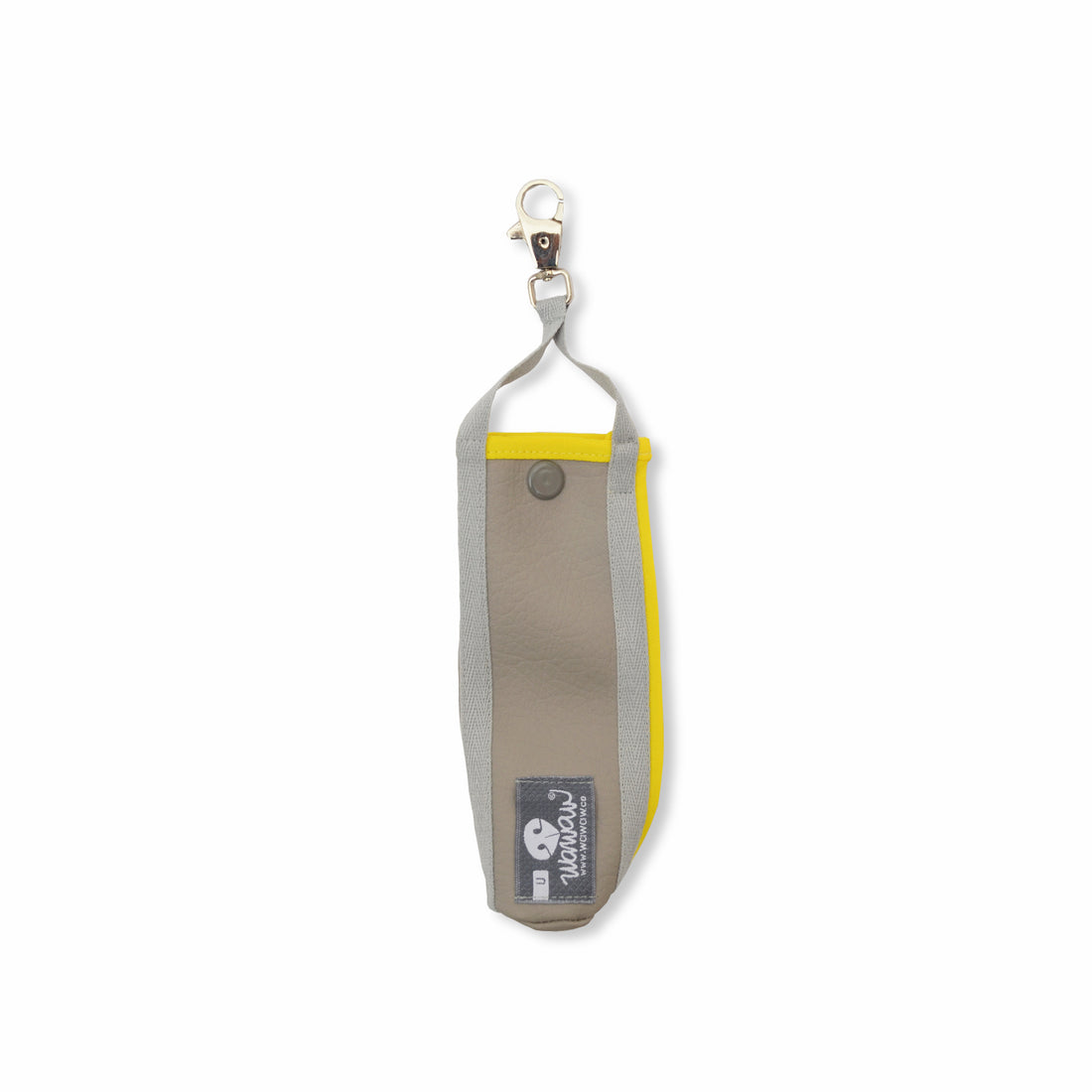 Portabolsas amarillo Compostpack Wawaw para mascotas perros y gatos.