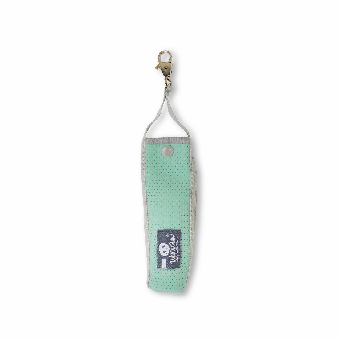 Portabolsas menta Compostpack Wawaw para mascotas perros y gatos.