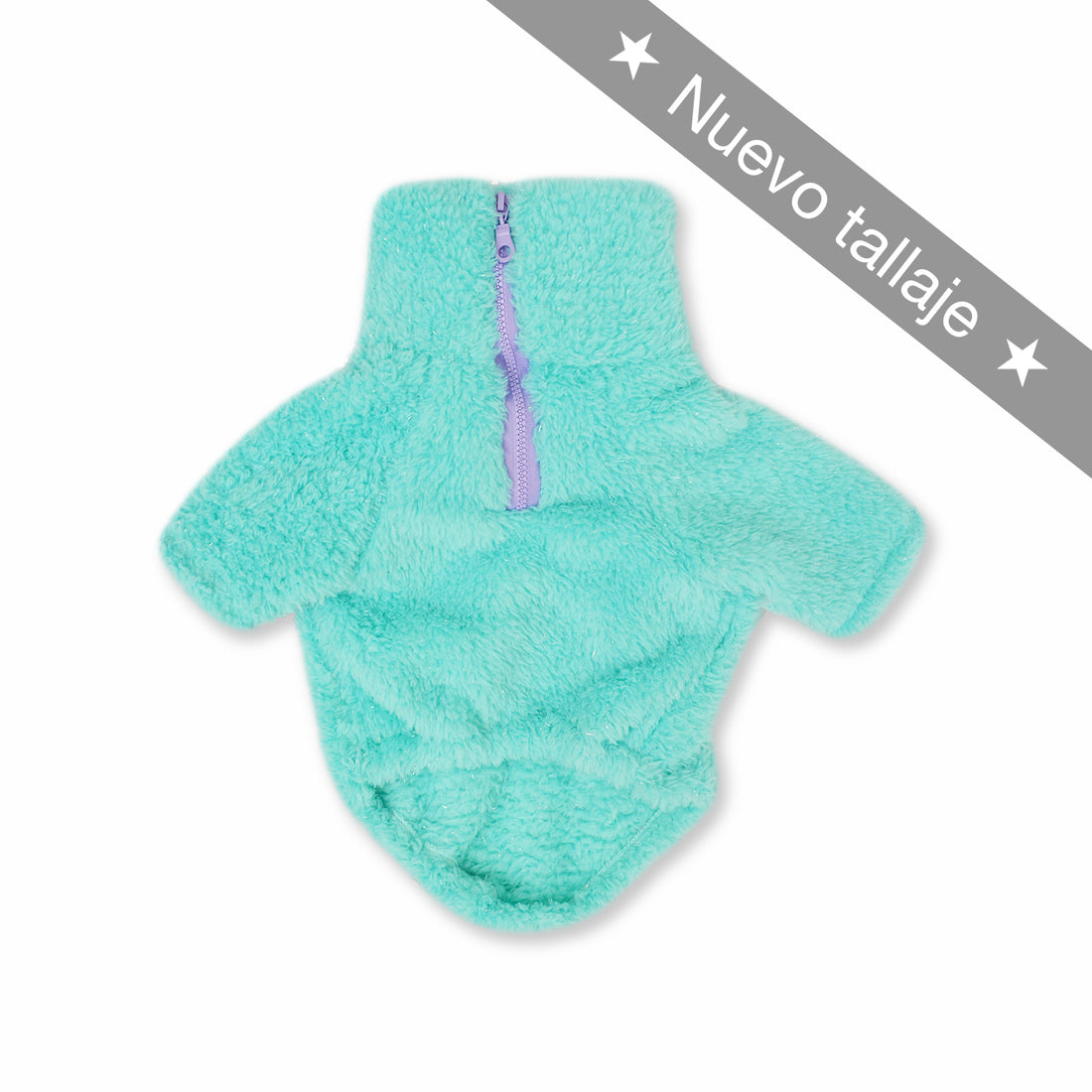 Saco cuello alto menta Wawaw para mascotas perros y gatos.
