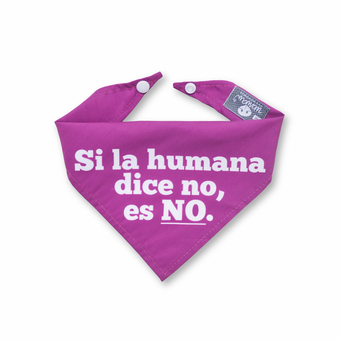 Pañoleta no es no Wawaw para mascotas perros y gatos.